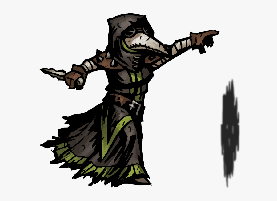 Clip Art Stress Sprite Png - Plague Doctor Darkest Dungeon Sprite, Transparent Clipart