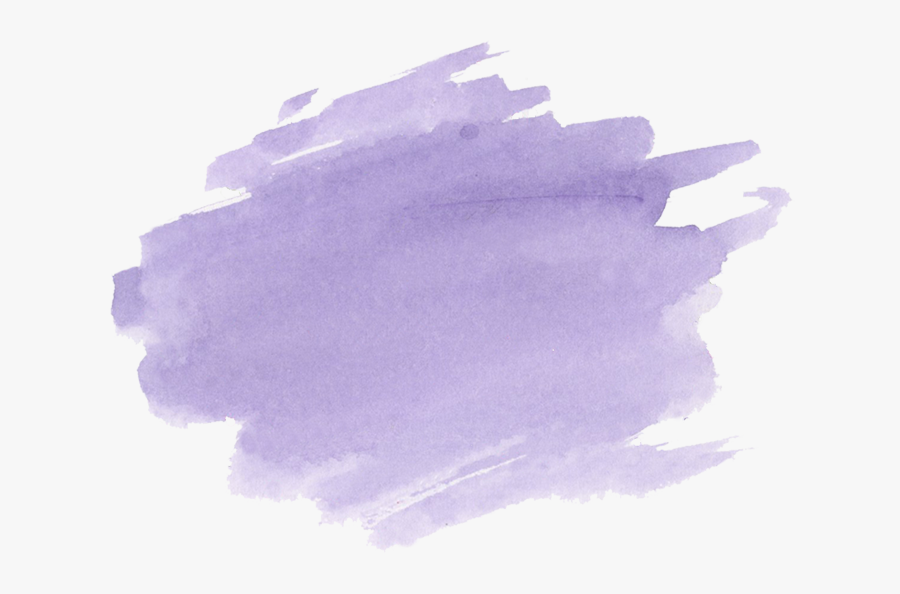 Zinnia Sky Studio Purple Background - Watercolor Paint, Transparent Clipart