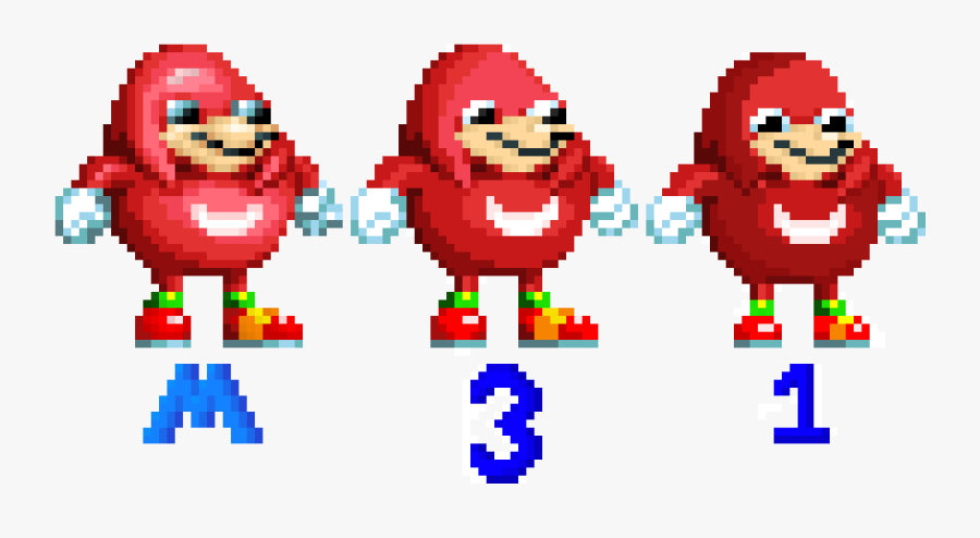 Transparent Ugandan Knuckles Png - Sonic 3 And Ugandan Knuckles, Transparent Clipart