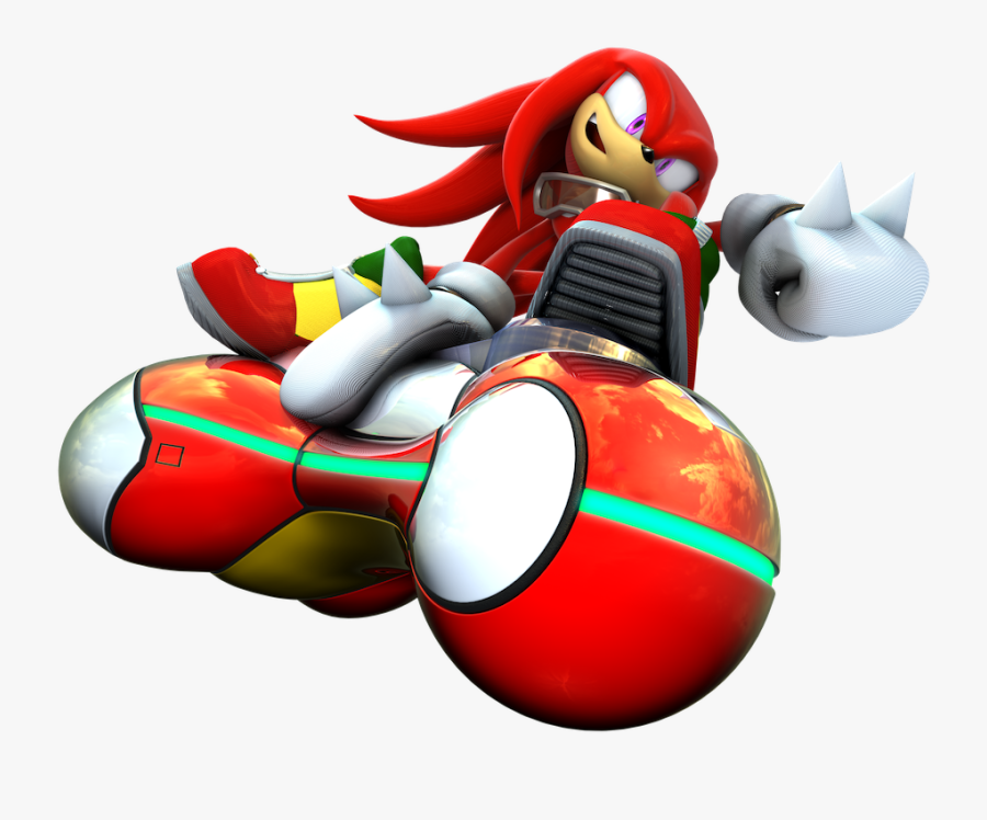 Sonic Riders Zero Gravity - Knuckles Sonic Riders Zero Gravity, Transparent Clipart