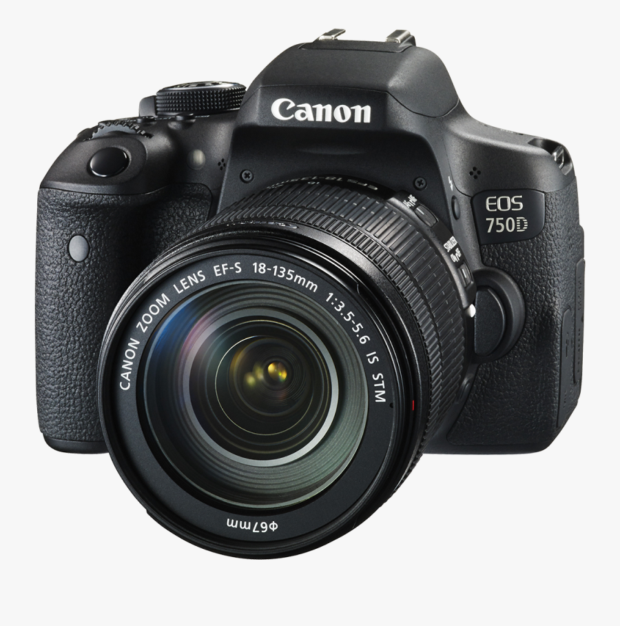 Canon Eos 750d 18 135mm, Transparent Clipart
