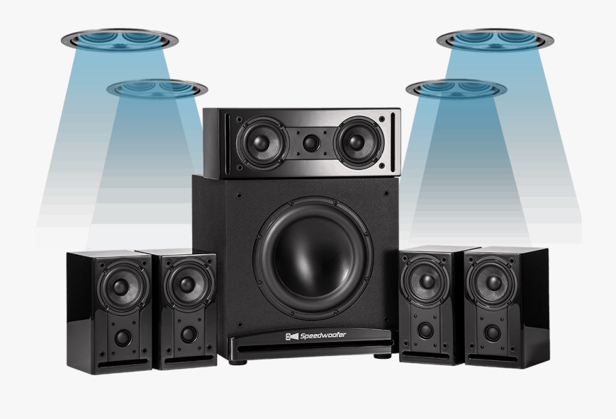 Dolby Speaker - Home Theater Atmos Systems Recommend, Transparent Clipart