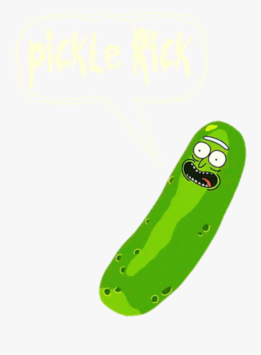 Banner Royalty Free Pickle Vector Large - Vector Rick And Morty Png