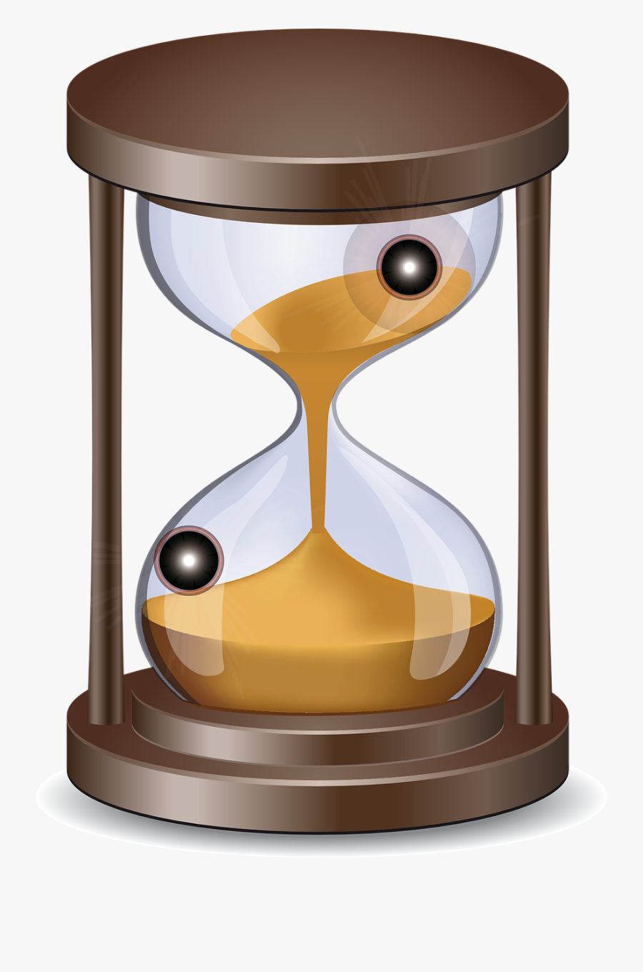 Sand Watch Png Gif, Transparent Clipart