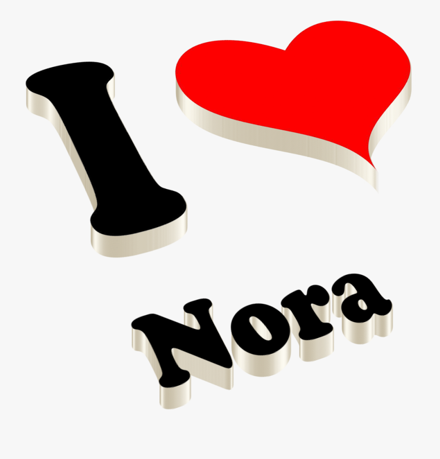 Nora Name, Transparent Clipart