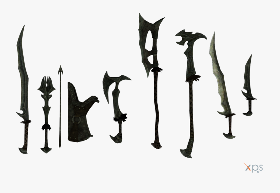 The Elder Scrolls V - All Orc Weapons Skyrim, Transparent Clipart