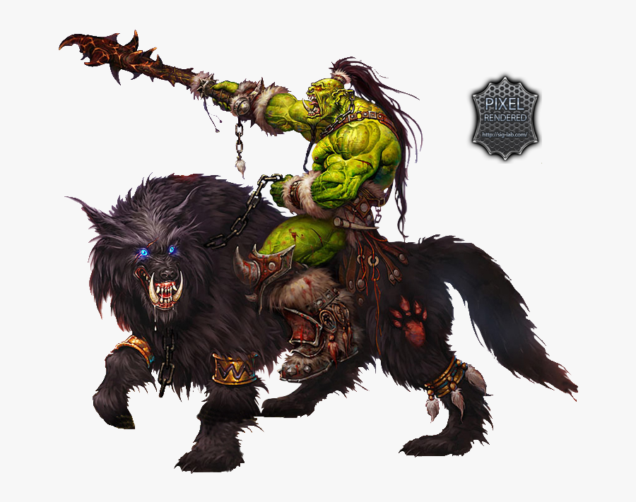Fictional Creature,action Creature - Warcraft Png, Transparent Clipart