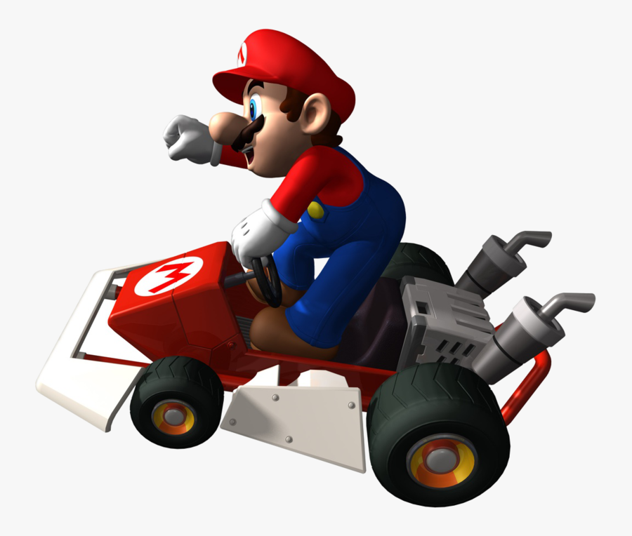 Super Mario Kart Png Transpar - Mario Kart Ds Mario, Transparent Clipart