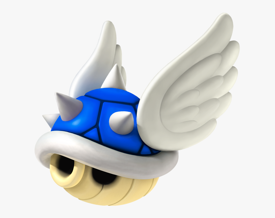 Blue Shell Png - Mario Kart Wii Blue Shell, Transparent Clipart