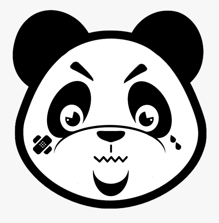 Panda Bear Face Clipart , Png Download - Cartoon, Transparent Clipart