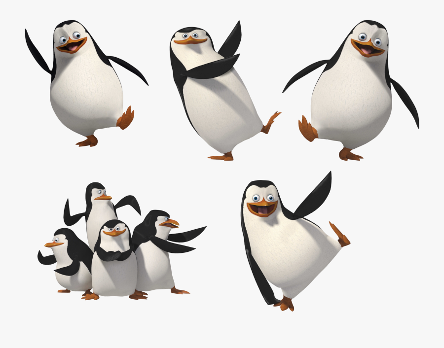 Penguins Of Madagascar Season 4 Premiere Date - Penguins Of Madagascar Black And White, Transparent Clipart