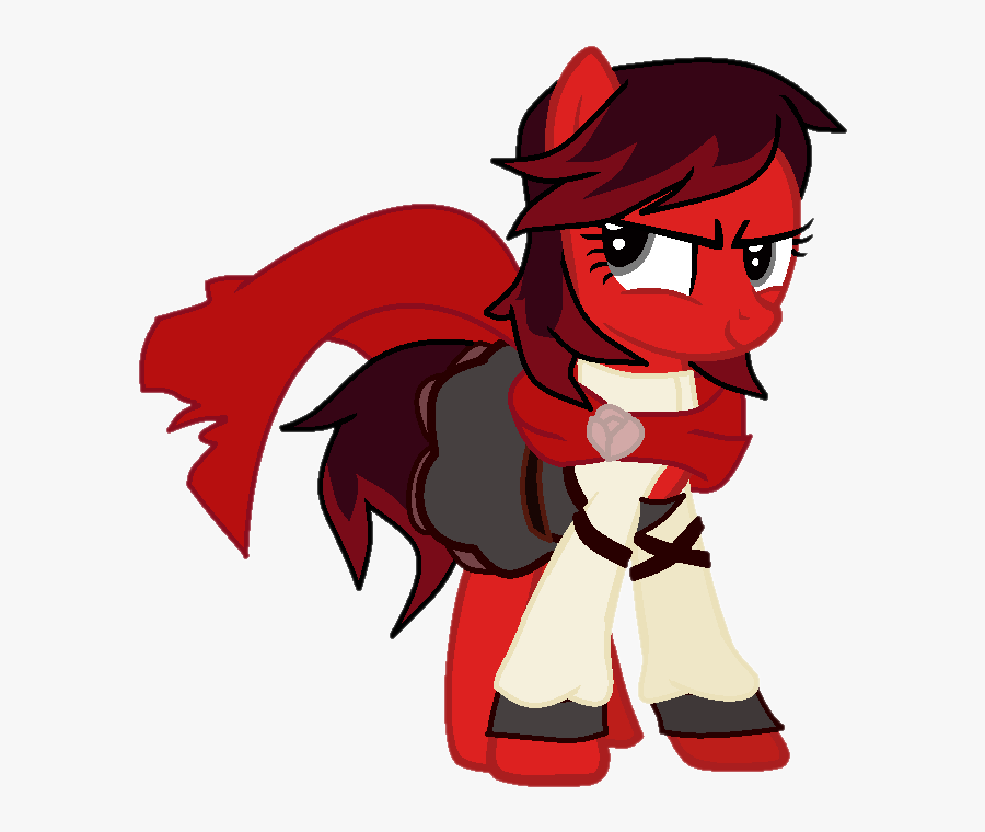 Ruby Rose Season 4 By Arronskull66 - Ruby Rose Pony Version, Transparent Clipart