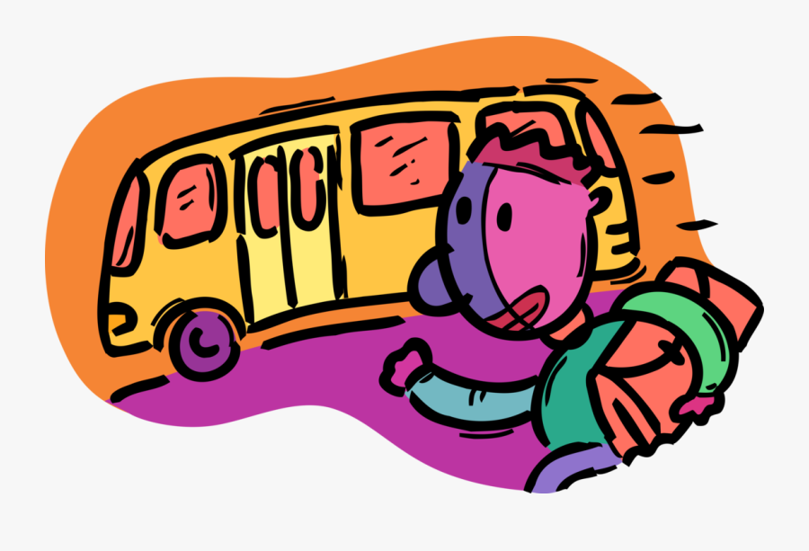 School Bus Vector Png, Transparent Clipart