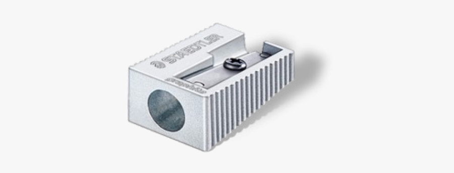 Pencil Sharpener Png Transparent Images - Staedtler Metal Single Sharpener, Transparent Clipart