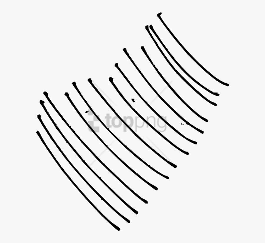 Curved Line Design Clipart - White Line Doodle Png, Transparent Clipart
