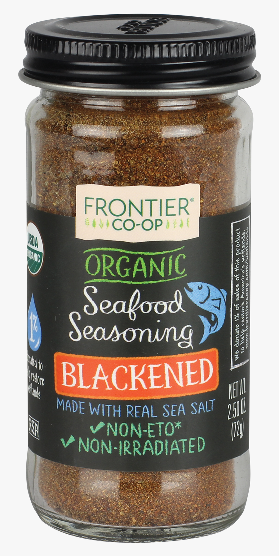 Transparent Spice Png - Organic Blackened Seafood Seasoning, Transparent Clipart