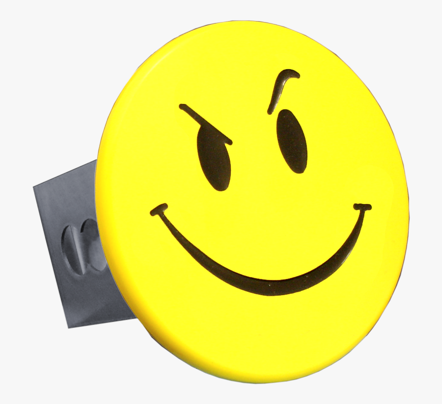 Au-tomotive Gold Smiley Face With Smirk Yellow Trailer - Smirk, Transparent Clipart