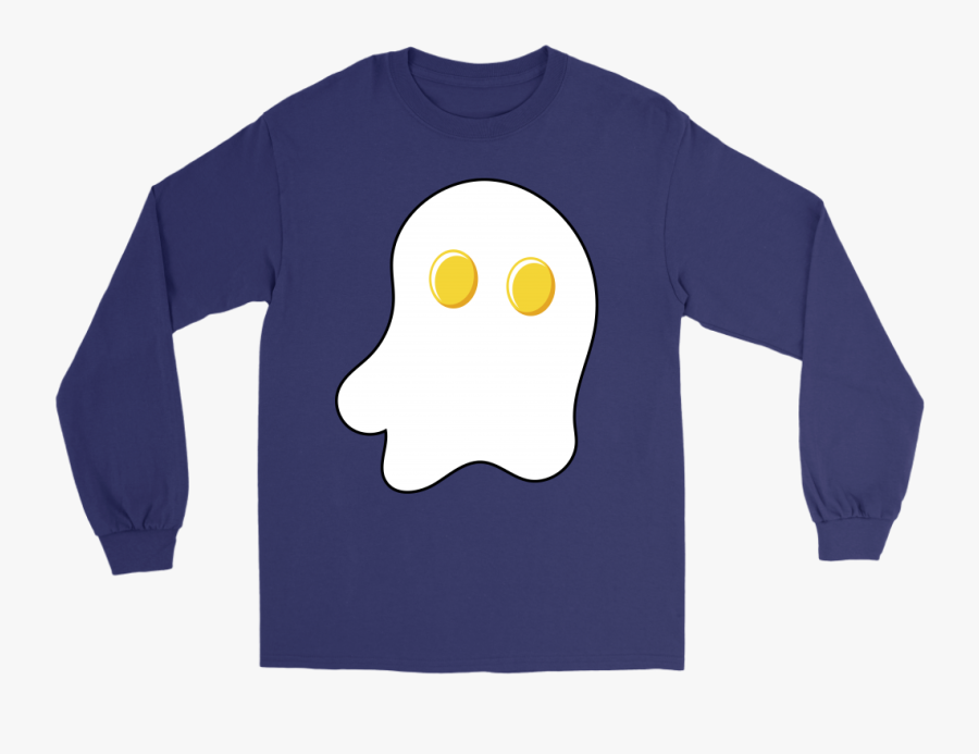 Halloween Egg Ghost Sunny Side Up Eggs Funny Halloween - Lung Cancer Shirt Ideas, Transparent Clipart