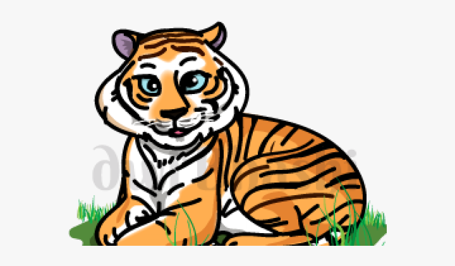 Big Cat Clipart Indian Tiger - Siberian Tiger, Transparent Clipart