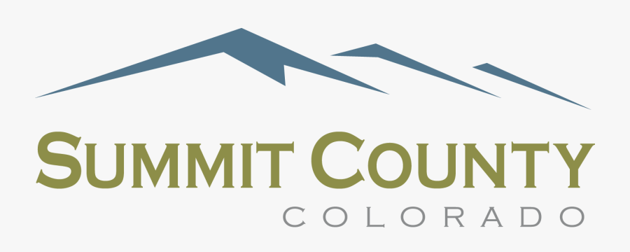 Summit County Colorado Logo, Transparent Clipart