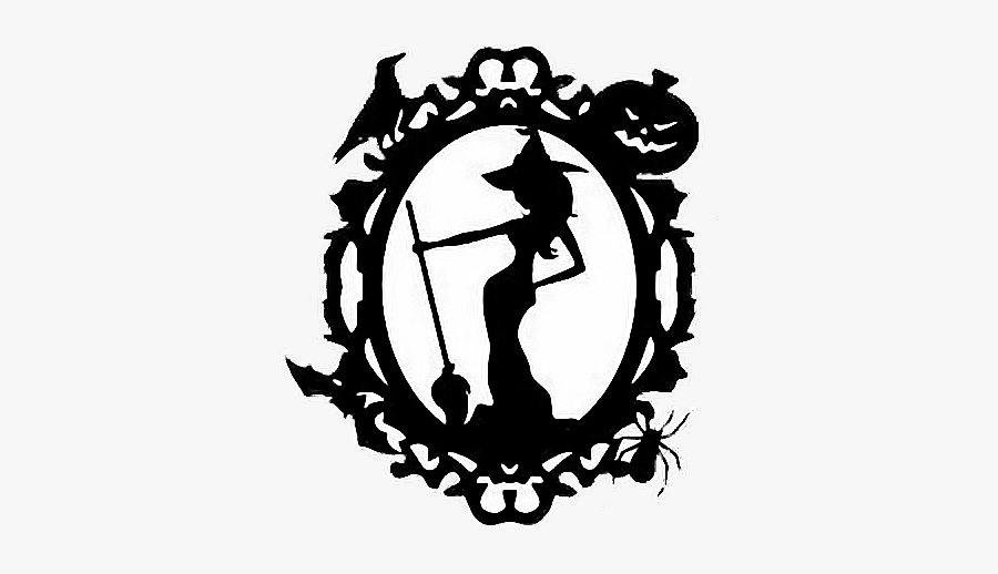 #goth #gothic #witch #halloween #remixit #pagan - Halloween Frame, Transparent Clipart