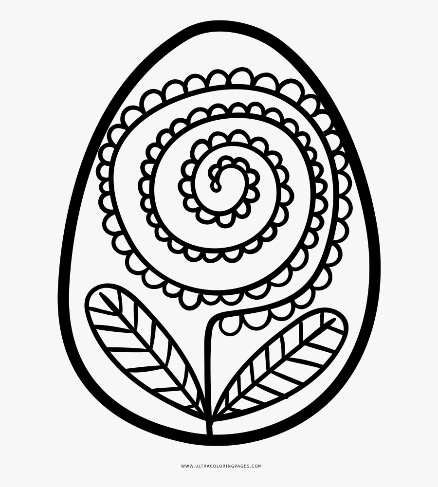 Easter Egg Coloring Page - Margalla Institute Of Health Sciences Logo, Transparent Clipart