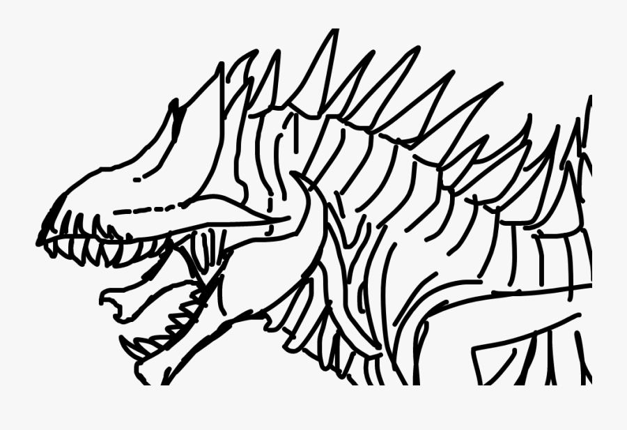 De Dodorex Gartic - Line Art, Transparent Clipart