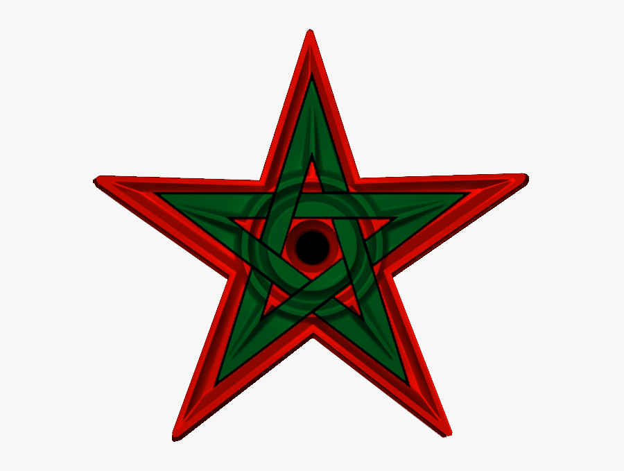 Moroccan Barnstar Of Nat - Blue Transparent Star Png, Transparent Clipart