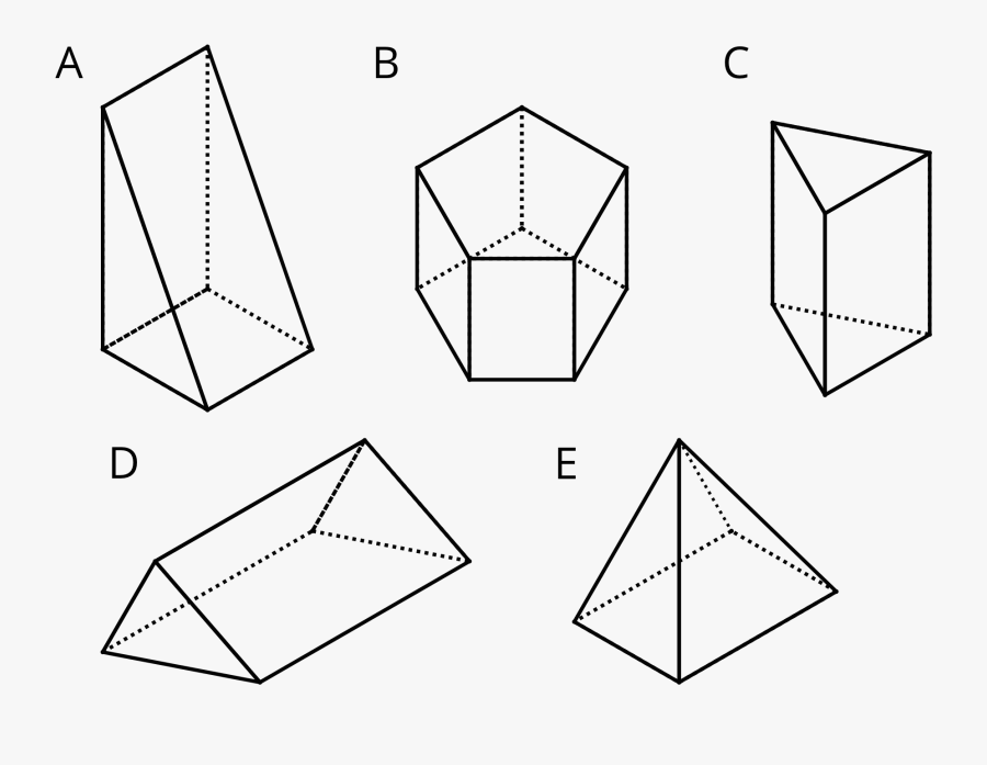 Triangular Prism Clipart, Transparent Clipart