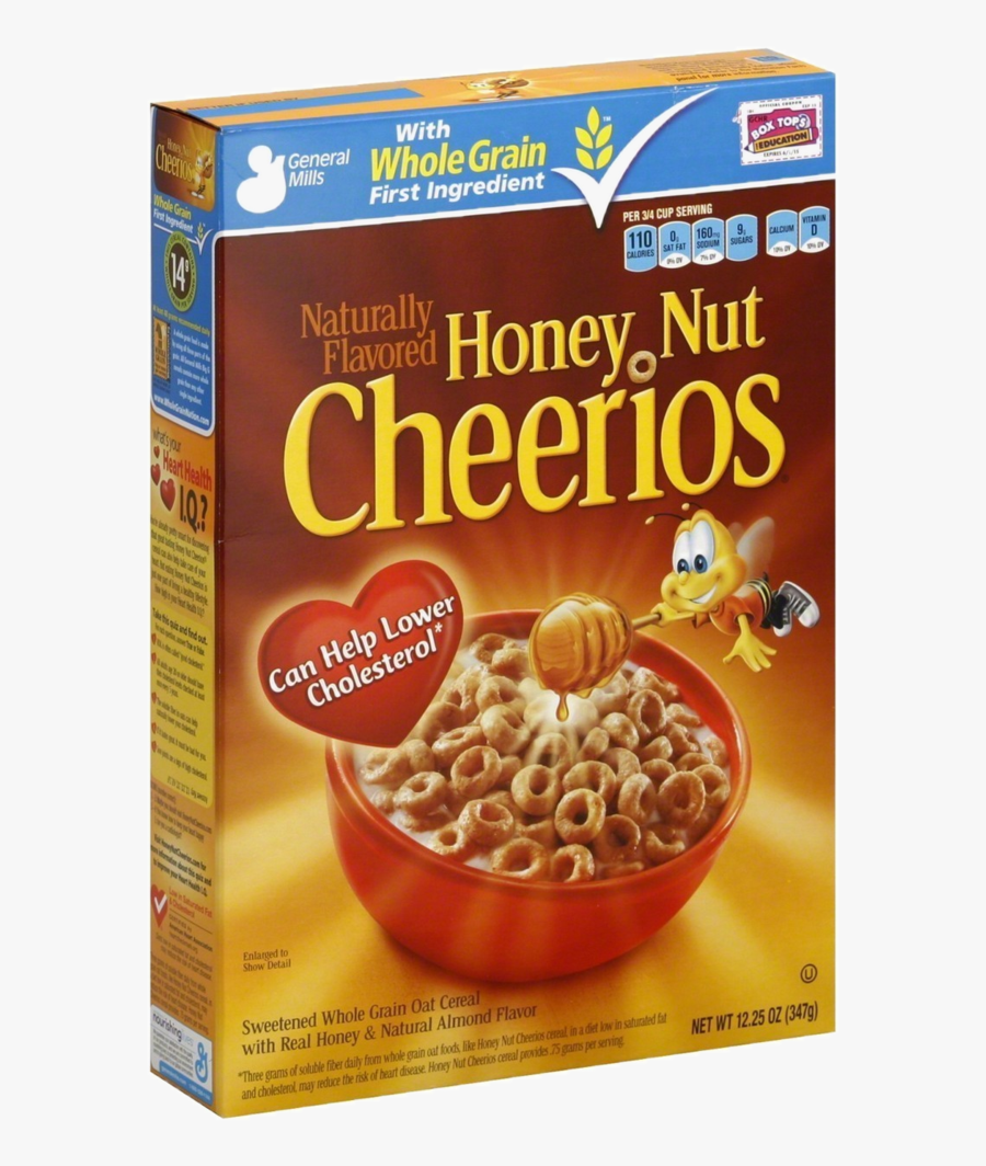 Honey Nut Cheerios, Transparent Clipart