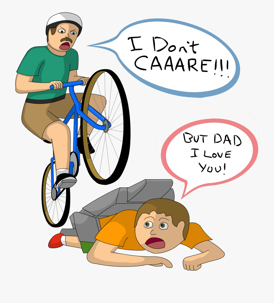 Happy Wheels Png - Happy Wheels Irresponsible Dad Meme, Transparent Clipart
