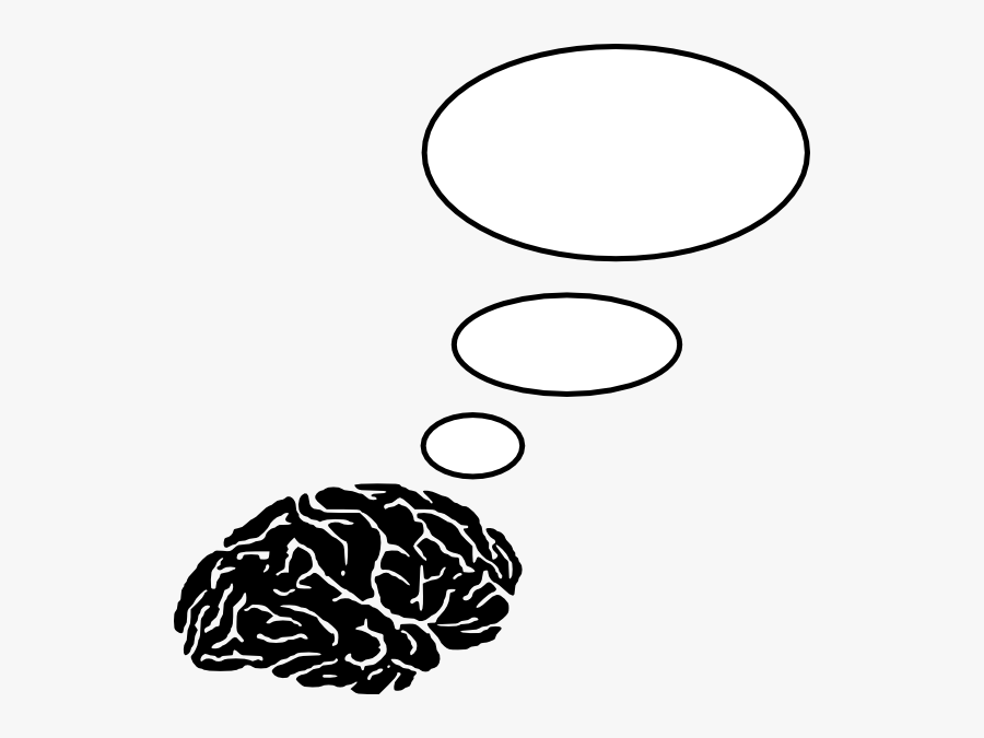 Brain Clip Art At Clker - Brain Thinking Clipart, Transparent Clipart