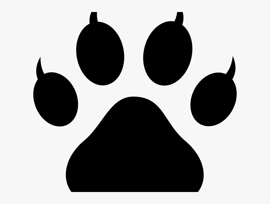 Transparent Paw Print Png - Cat Paw Png, Transparent Clipart