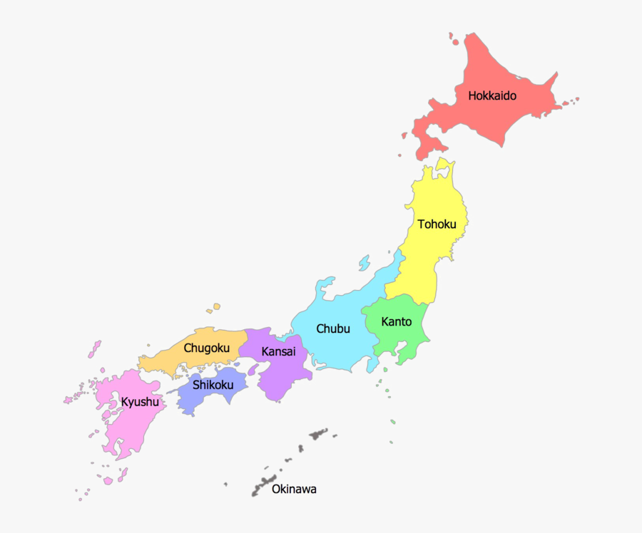 Japan map