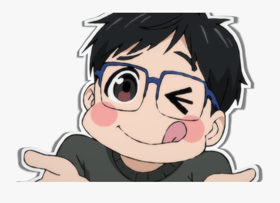 Clip Art Kuzu No Comment Faces - Yuri On Ice Png, Transparent Clipart