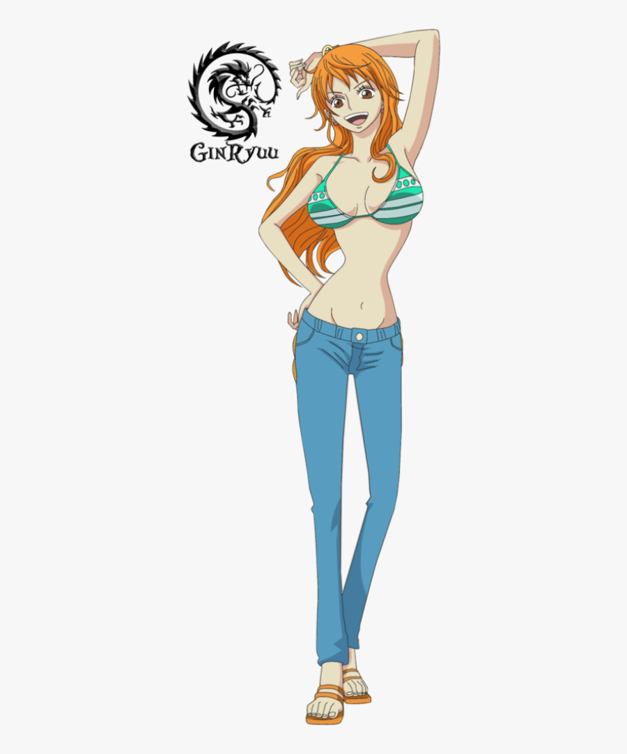 Nami One Piece Png, Transparent Clipart