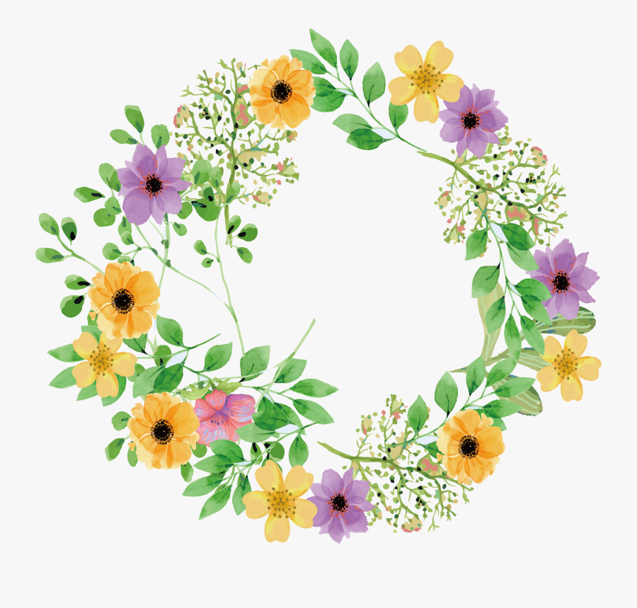 Flower Common Floral Design - Flower Chain, Transparent Clipart