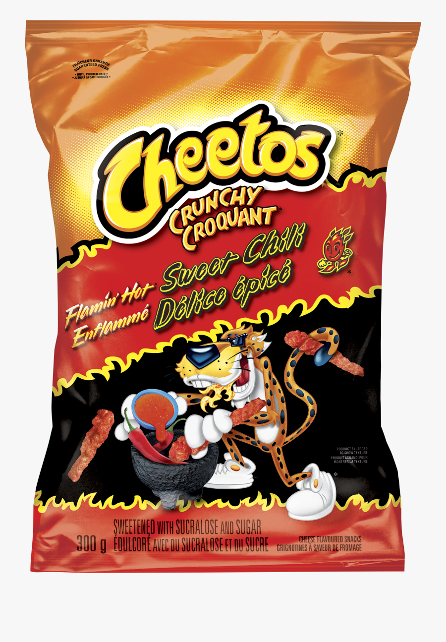 Transparent Dorito Bag Png - Flamin Hot Cheetos Sweet Chili, Transparent Clipart