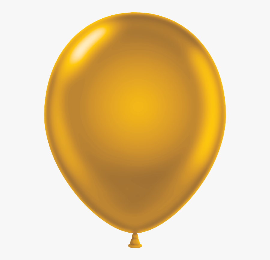 Gold Clipart Balloon - Balloon Color Gold, Transparent Clipart