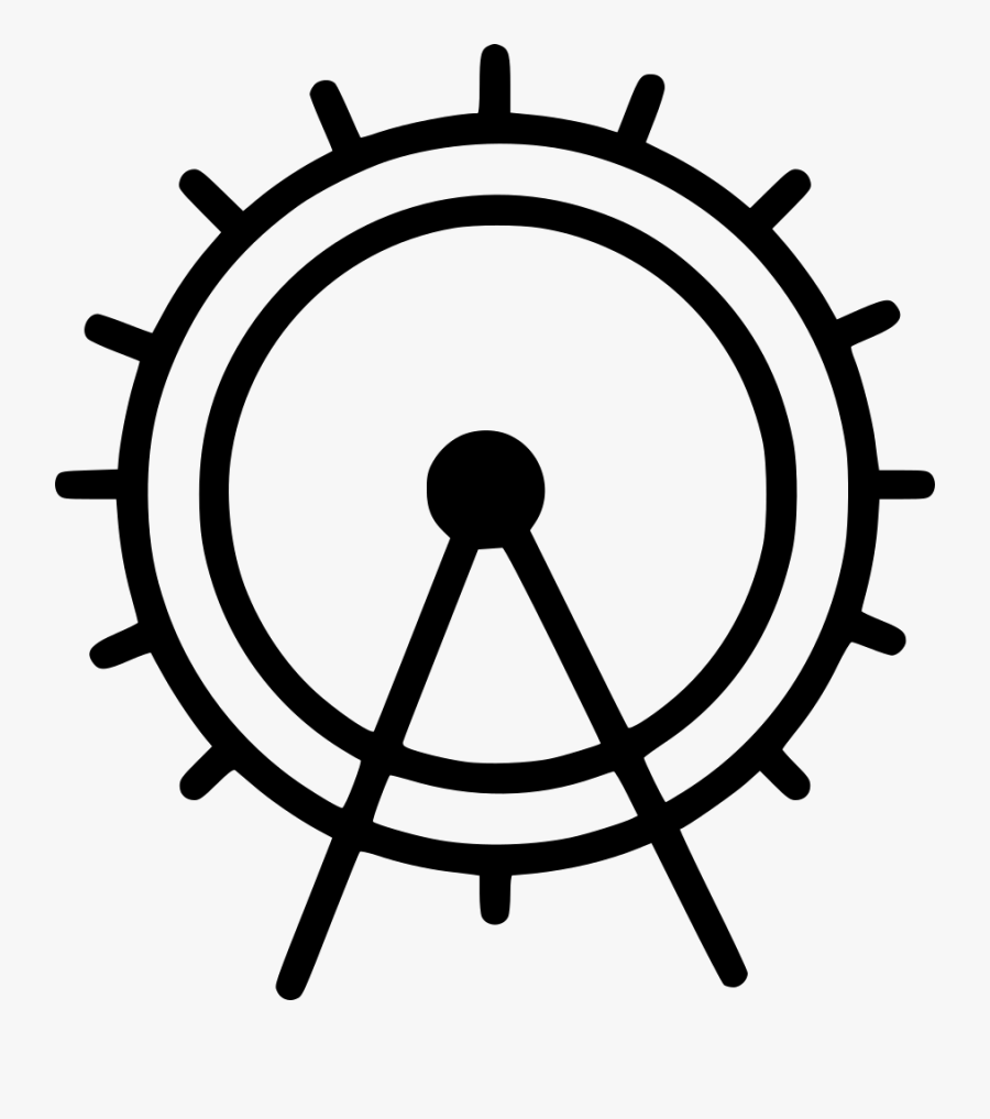Svg Png Icon Free - London Eye Icon Png, Transparent Clipart