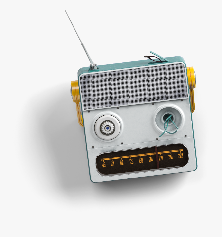 Retro Radio Png - Radio, Transparent Clipart