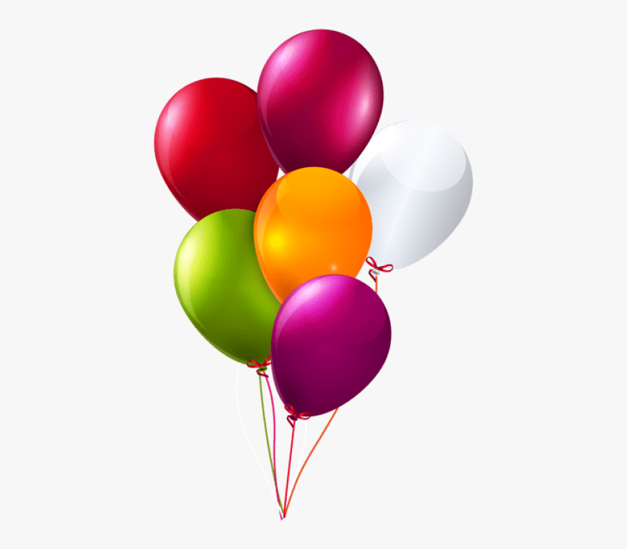 Colored Balloons Clip Art - Balloon Clipart Png, Transparent Clipart