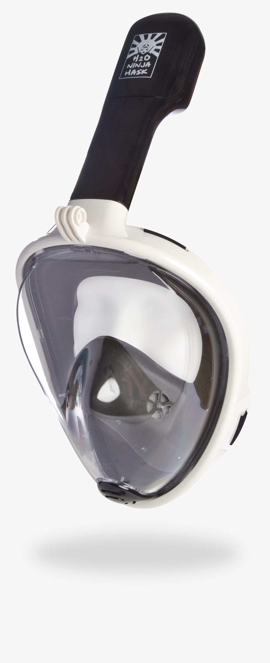 H20 Ninja Mask Full Face Snorkeling Mask - Diving Mask, Transparent Clipart