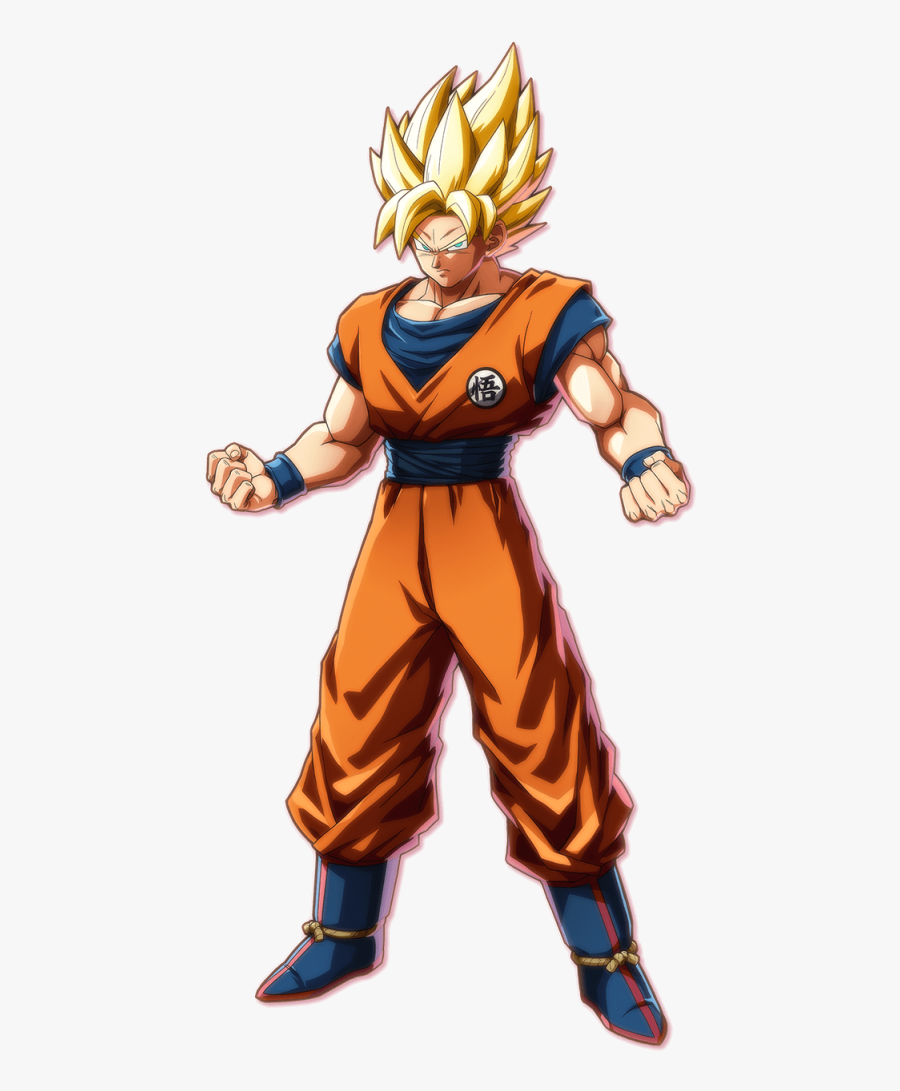 Dragon Ball Vector Clipart Psd People Fighterz Transparent - Dragon Ball Fighterz Goku, Transparent Clipart