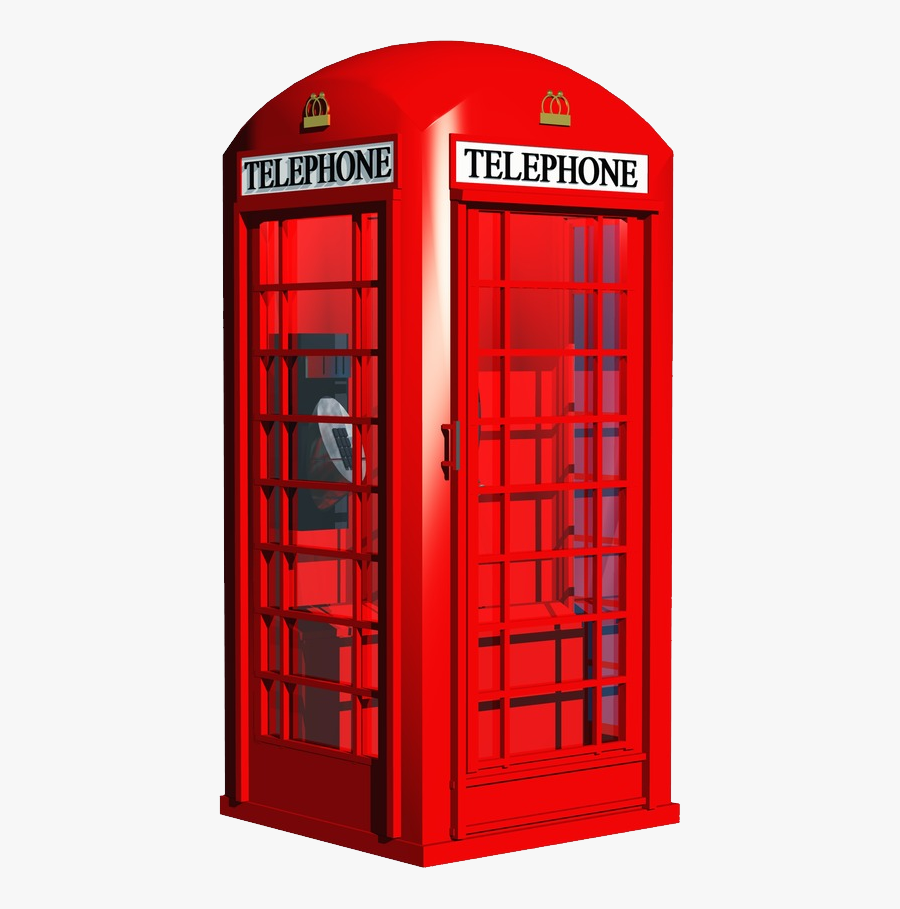 Telephone Booth Png - Телефонная Будка Лондон Пнг, Transparent Clipart