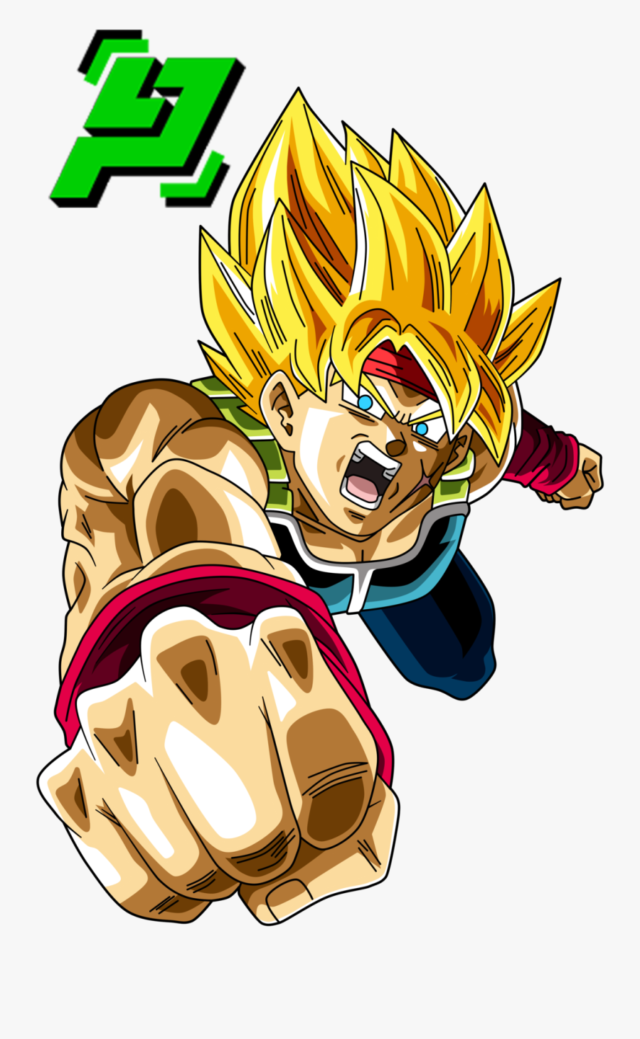 Alexiscabo1 Bardock, Transparent Clipart