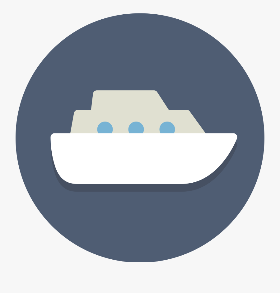 Image Black And White Stock Cruise Svg Icon - Vessel Icon Png, Transparent Clipart