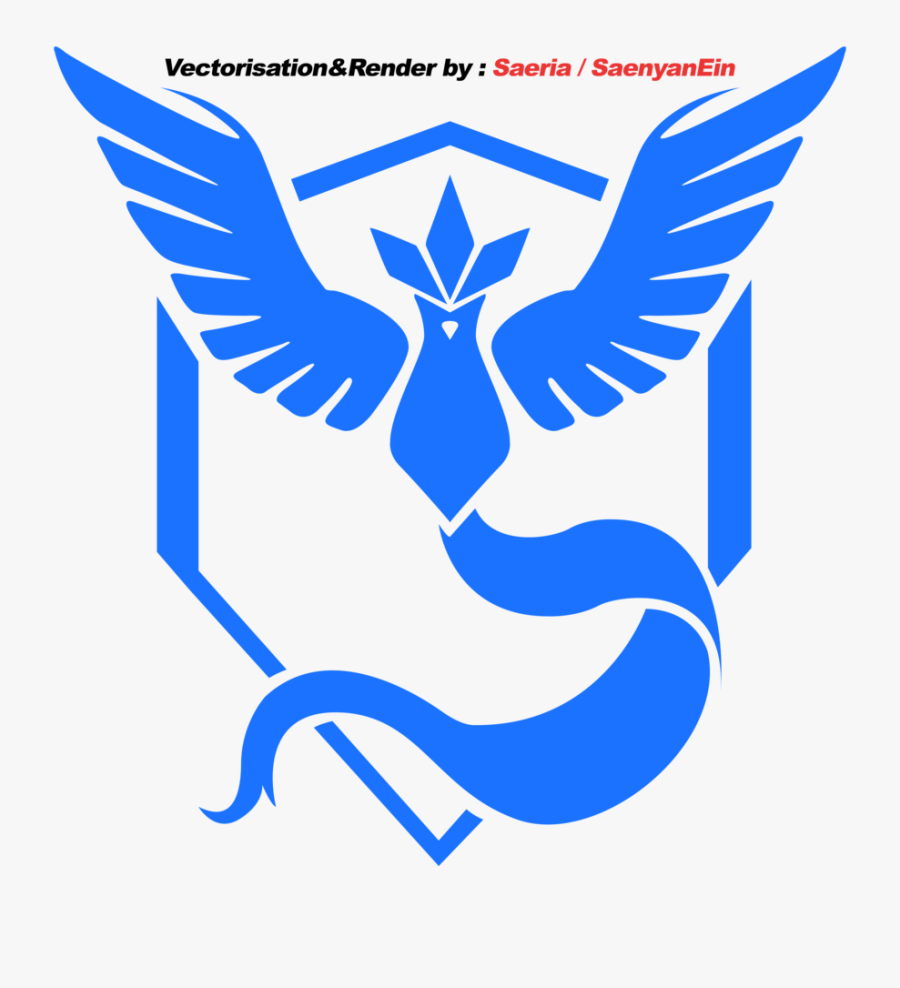 Pokemon Vector Team - Pokemon Team Mystic Logo, Transparent Clipart