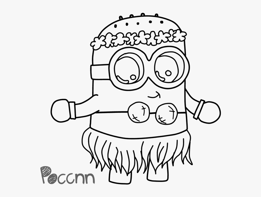 Despicable Me Logo Lineart - Cartoon , Free Transparent Clipart ...