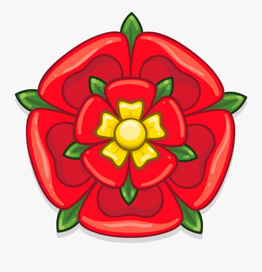 Top Work By @lancastersu And All Involved And Off To - Lancashire Rose Png, Transparent Clipart